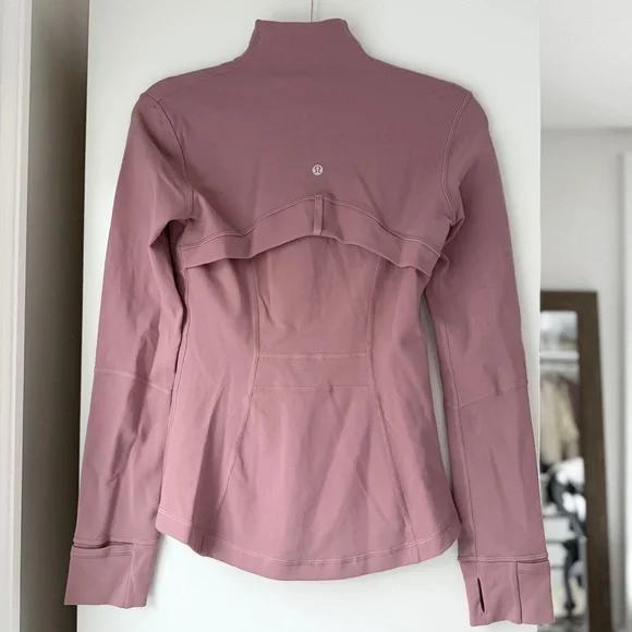NWOT | LULULEMON DUSTY MAUVE PINK CLAY DEFINE NULU JACKET SIZE 4 - Picture 6 of 10